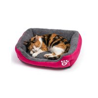 Cama Ultrasuave para mascotas Color Fuscia Talla XL
