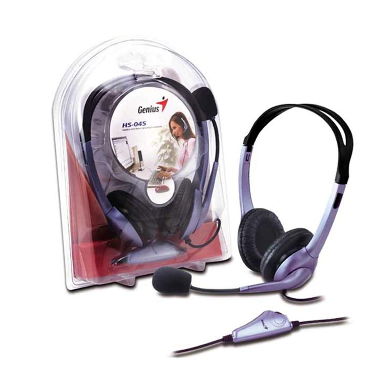 GENIUS - Audifono Multimedia Genius Hs-04s GENIUS OPEN BOX
