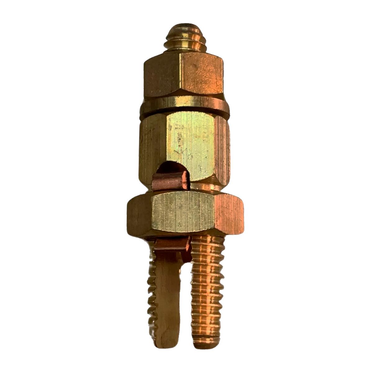 GENERICO - Perno Partido con Espiga de Bronce para Cable 2-10 AWG