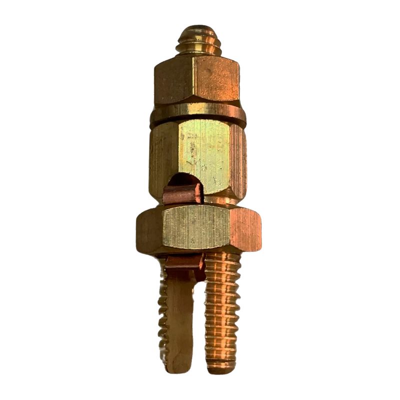 GENERICO - Perno Partido con Espiga de Bronce para Cable 2-10 AWG