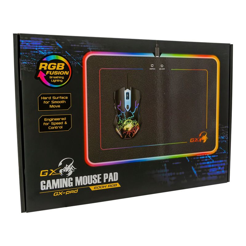 GENIUS -  GX-PAD 600H MOUSE PAD RGB GENIUS