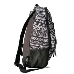 OEM - MOCHILA GOOSE DI COMO ETNICO NEGRO GRIS PLATA