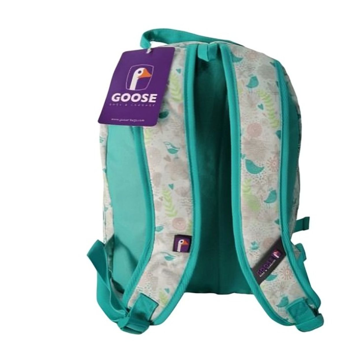 OEM - MOCHILA GOOSE MALAWI PAJAROS MENTA