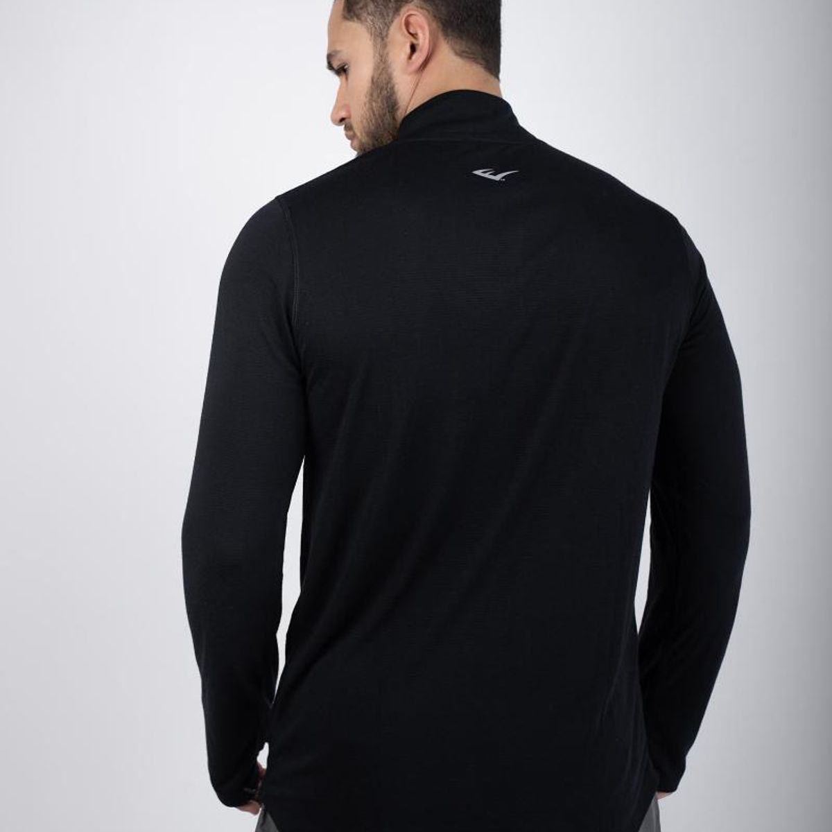 EVERLAST - Polera M/L Qtr Zip Running Everlast