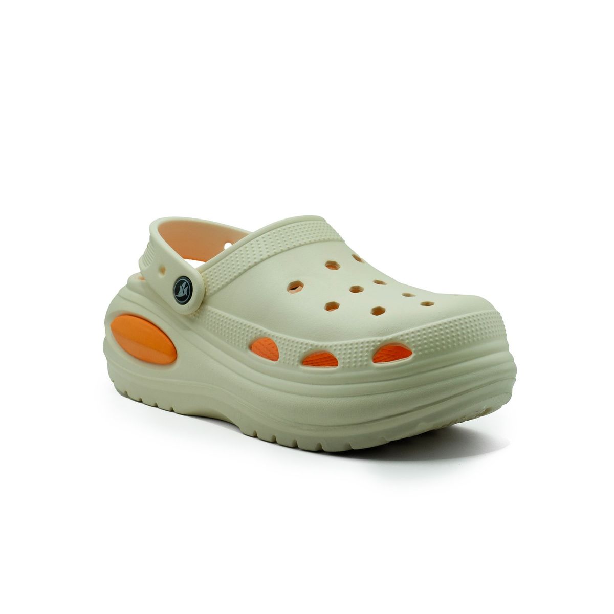 APOSTOL - Zuecos Plataforma mujer altos orange