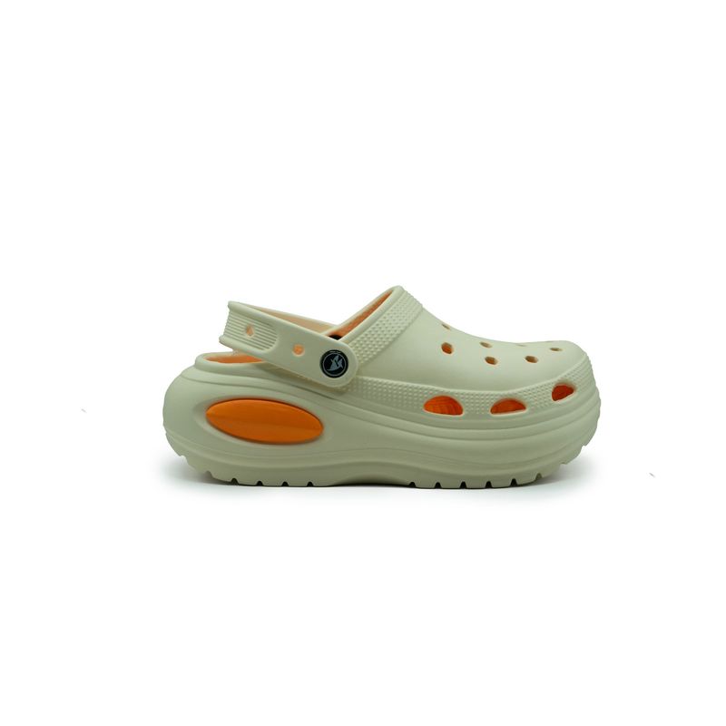 APOSTOL - Zuecos Plataforma mujer altos orange