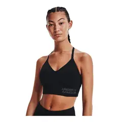 UNDER ARMOUR - Sostén Deportivo Low Seamless Mujer Negro
