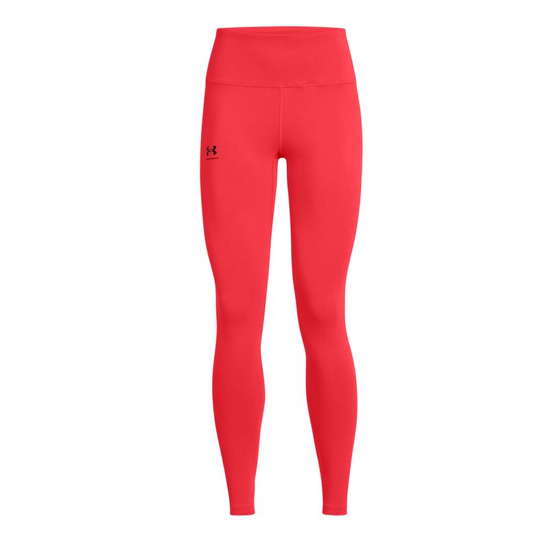 UNDER ARMOUR - Leggings UA Rival para mujer Rojo UNDER ARMOUR