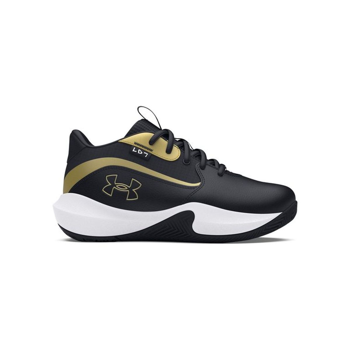 UNDER ARMOUR - Zapatillas Basketball Lckdown 7 niño Negro UNDER ARMOUR