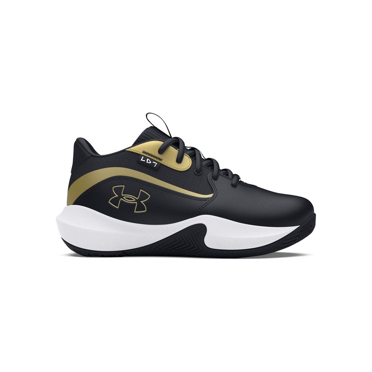 UNDER ARMOUR - Zapatillas Basketball Lckdown 7 niño Negro UNDER ARMOUR