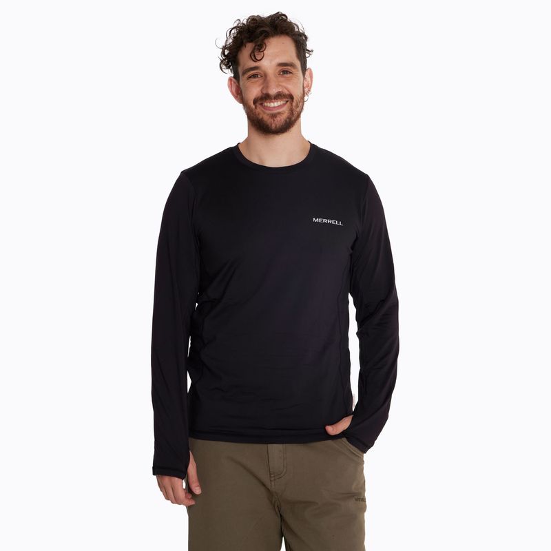 MERRELL - Primera Capa Hombre Top Fleece Negro MERRELL