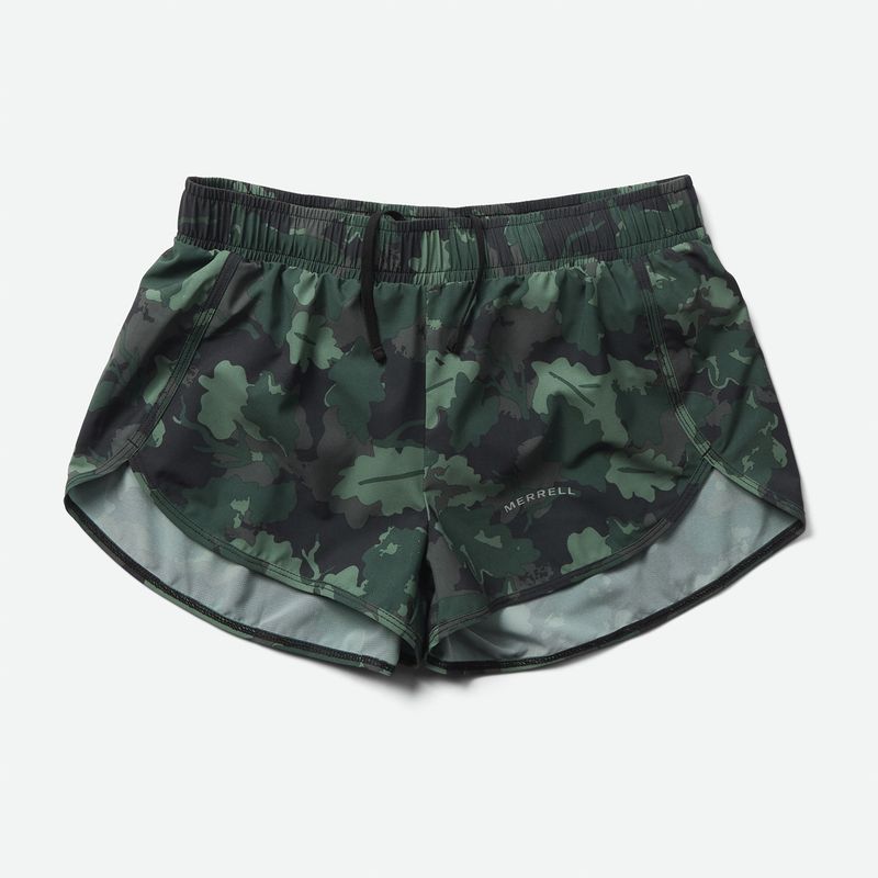 MERRELL - Short Mujer W Trail Running Shor Verde MERRELL