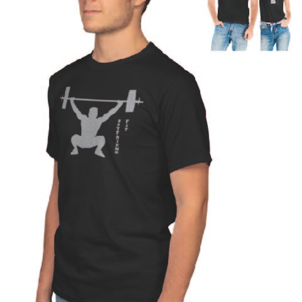 GENERICO - POLERA HOMBRE SAN VALENTÍN BOYFRIEND FIT