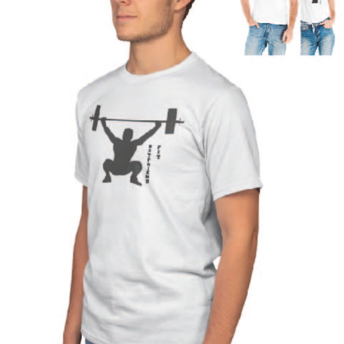 GENERICO - POLERA HOMBRE SAN VALENTÍN BOYFRIEND FIT