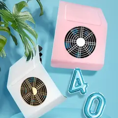 GENERICO - Colector Polvo Uñas Ventilador Succión Aspirar