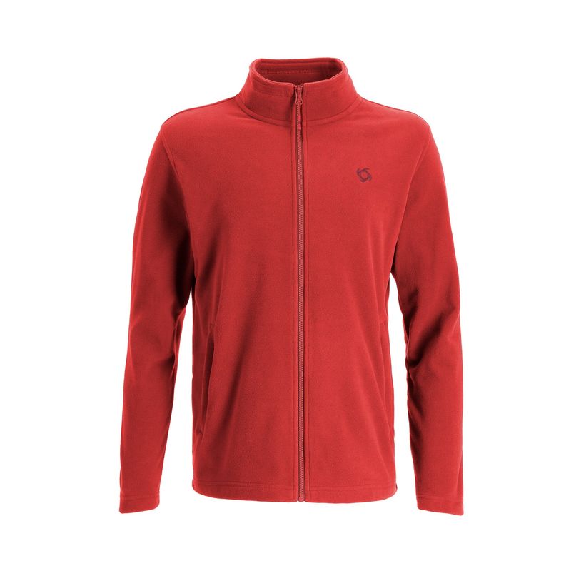 DOITE - Chaqueta Polar Fleece Belenus Rojo Hombre Doite