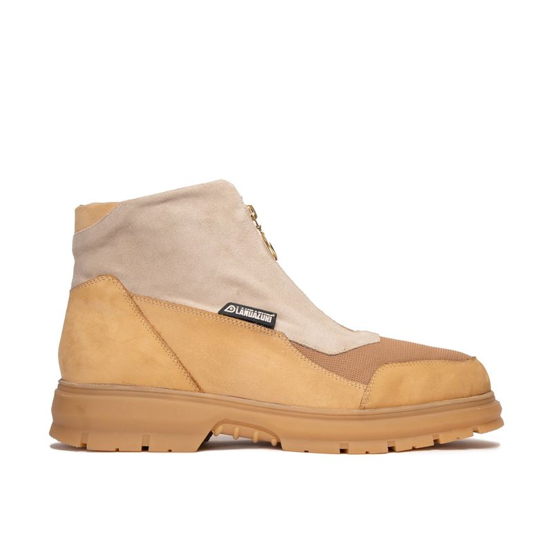 LANDAZURI - Botín Cuero V002 Camel Landazuri