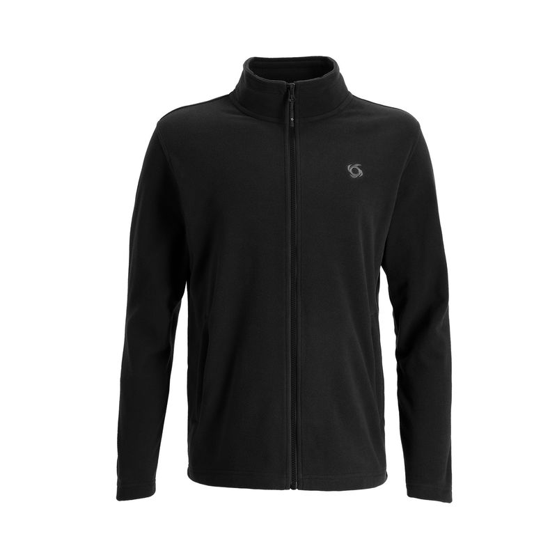 DOITE - Chaqueta Polar Fleece Belenus Negro Hombre Doite
