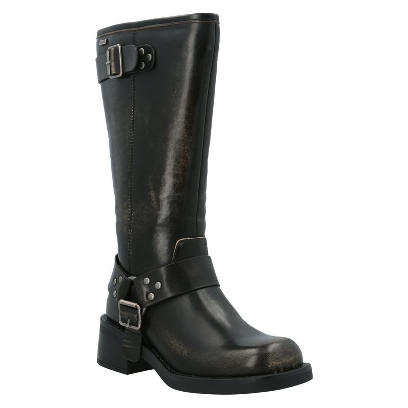 AZALEIA - Bota Moulins Mujer Negro AZALEIA