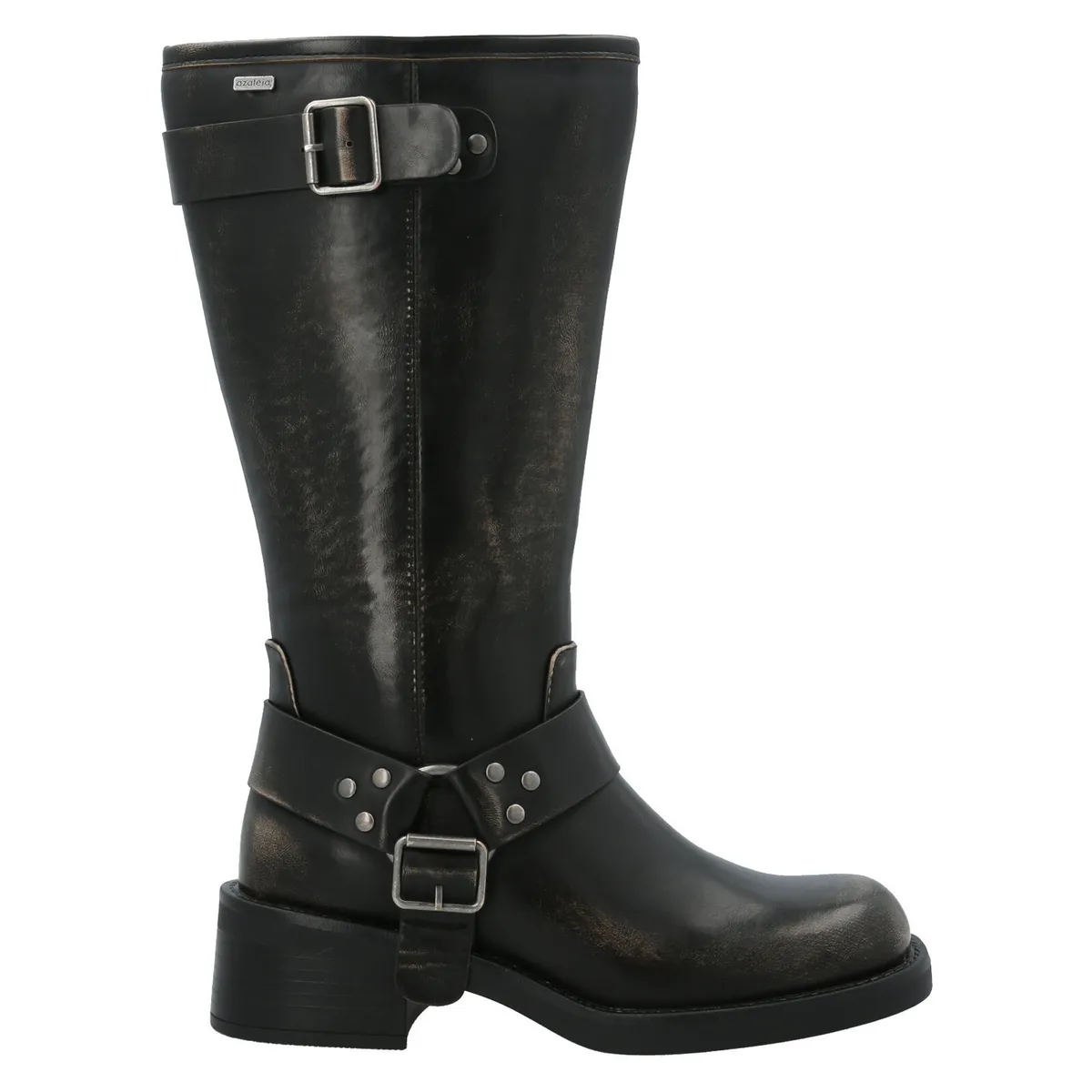 AZALEIA - Bota Moulins Mujer Negro AZALEIA