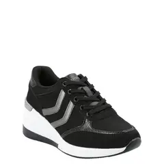 AZALEIA - Zapatilla Bath Mujer Negro