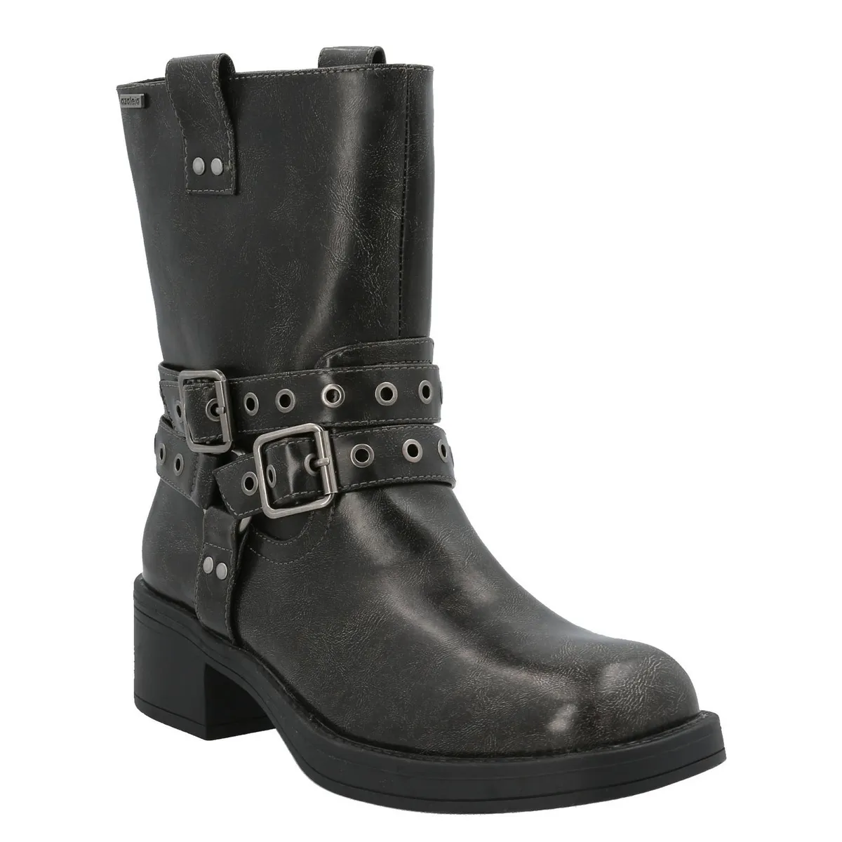 AZALEIA - Botín Osasuna Mujer Gris Oscuro AZALEIA