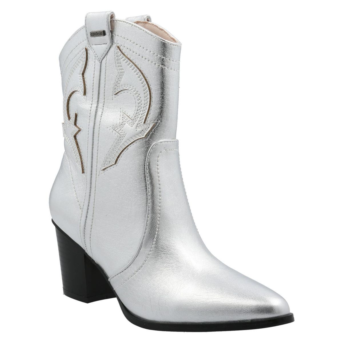 AZALEIA - Botín Betis Mujer Plateado AZALEIA
