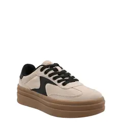 AZALEIA - Zapatilla Lens Mujer Beige