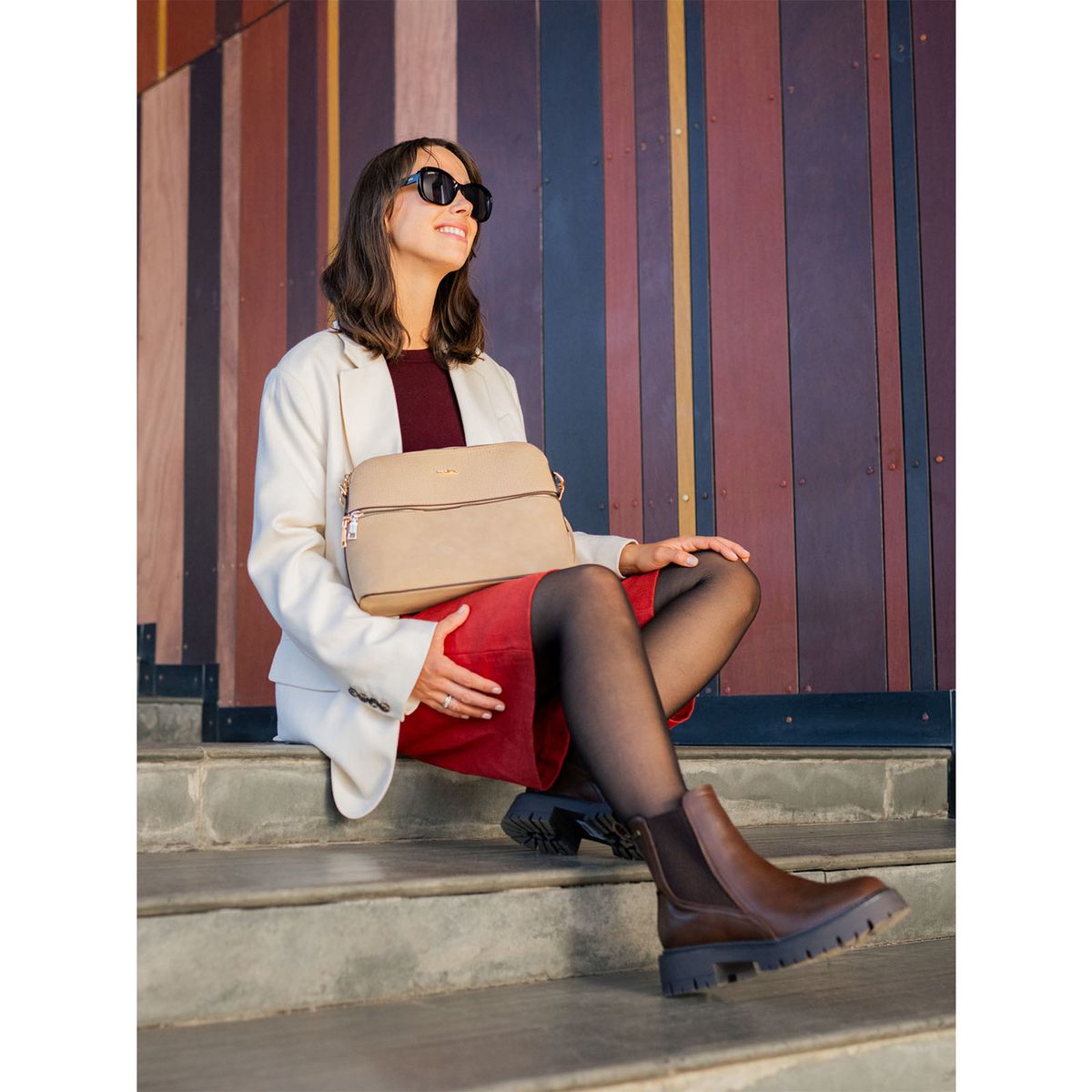 AZALEIA - Botín Castellon Mujer Café AZALEIA