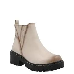 AZALEIA - Botín Cagliari Mujer Beige