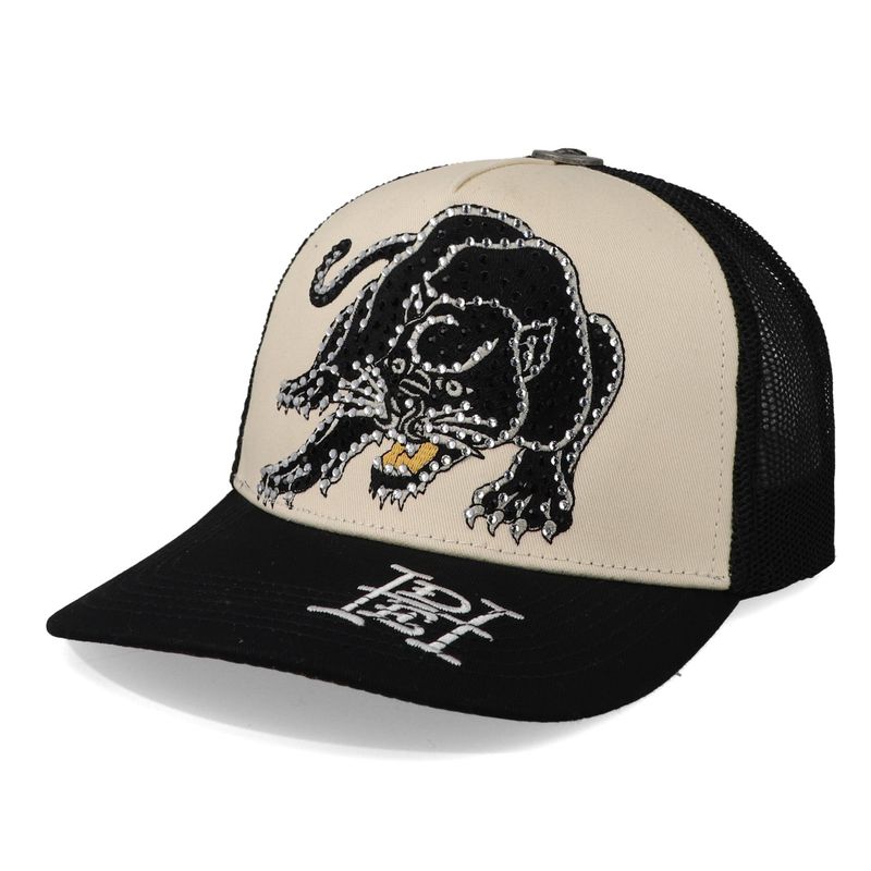 ED HARDY - Gorra Ed Hardy Rhinestone Panther Unitalla