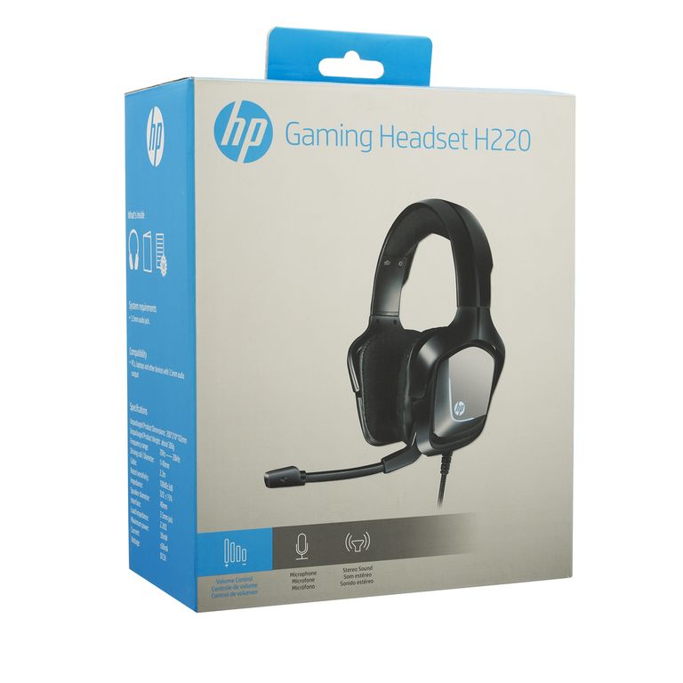 Audifono Gamer 1 Plug Stereo Con Microfono H220s Open box Negro