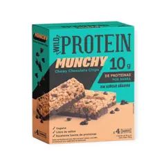 WILD FOODS - WILD PROTEIN MUNCHY CHOCOLATE CHIPS 4 UNIDADES -