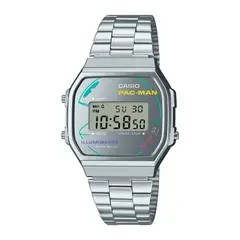 CASIO - Reloj A168WEPC-7ADR Resina/Cromado Unisex Plateado