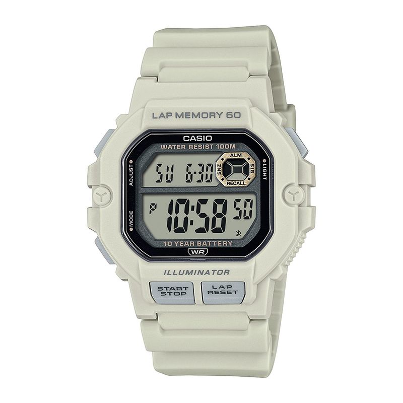 CASIO - Reloj CASIO WS-1400H-8AVDF Resina Hombre Gris