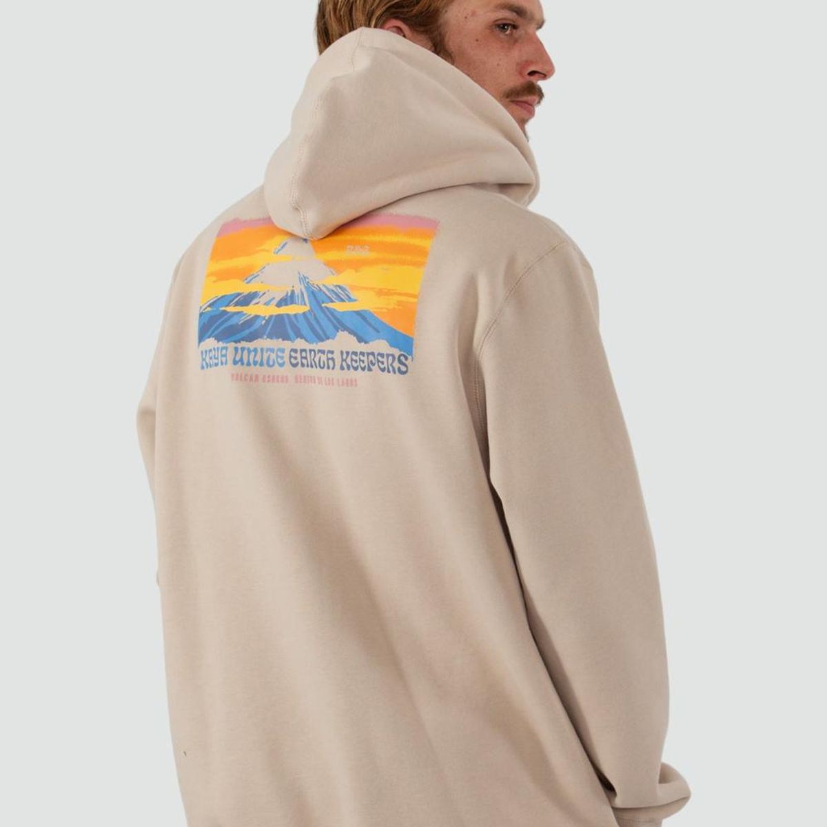 KAYA UNITE - Polerón Hombre Hoodie Osorno Bone