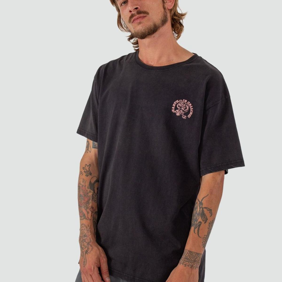 KAYA UNITE - Polera Hombre Osorno Negra