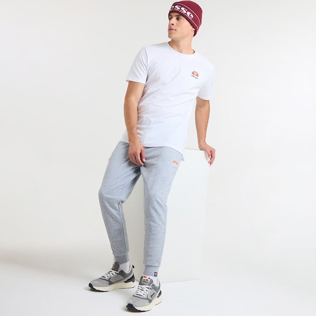 ELLESSE - PANTALON HOMBRE ELLESSE OVEST GRIS MELANGE