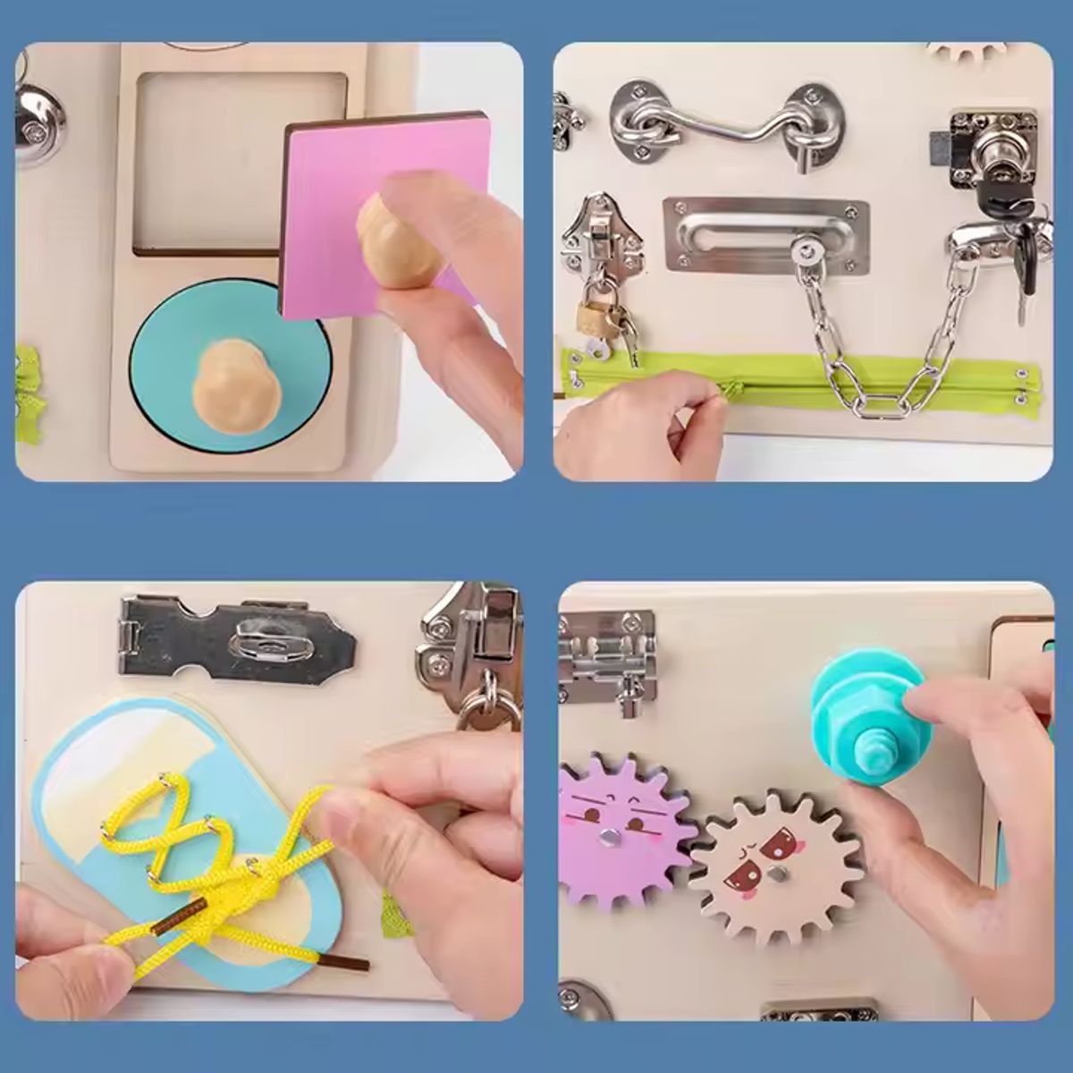 PELLITOS - Tablero Didactico Montessori