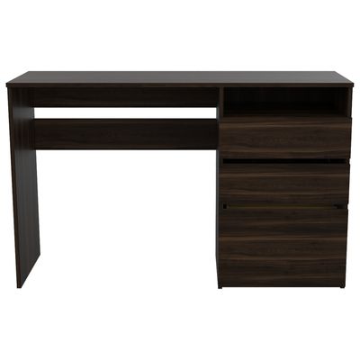 Imagen 2 del producto Escritorio 3 Cajones Café Oscuro 75x120.5x42.1 cm…