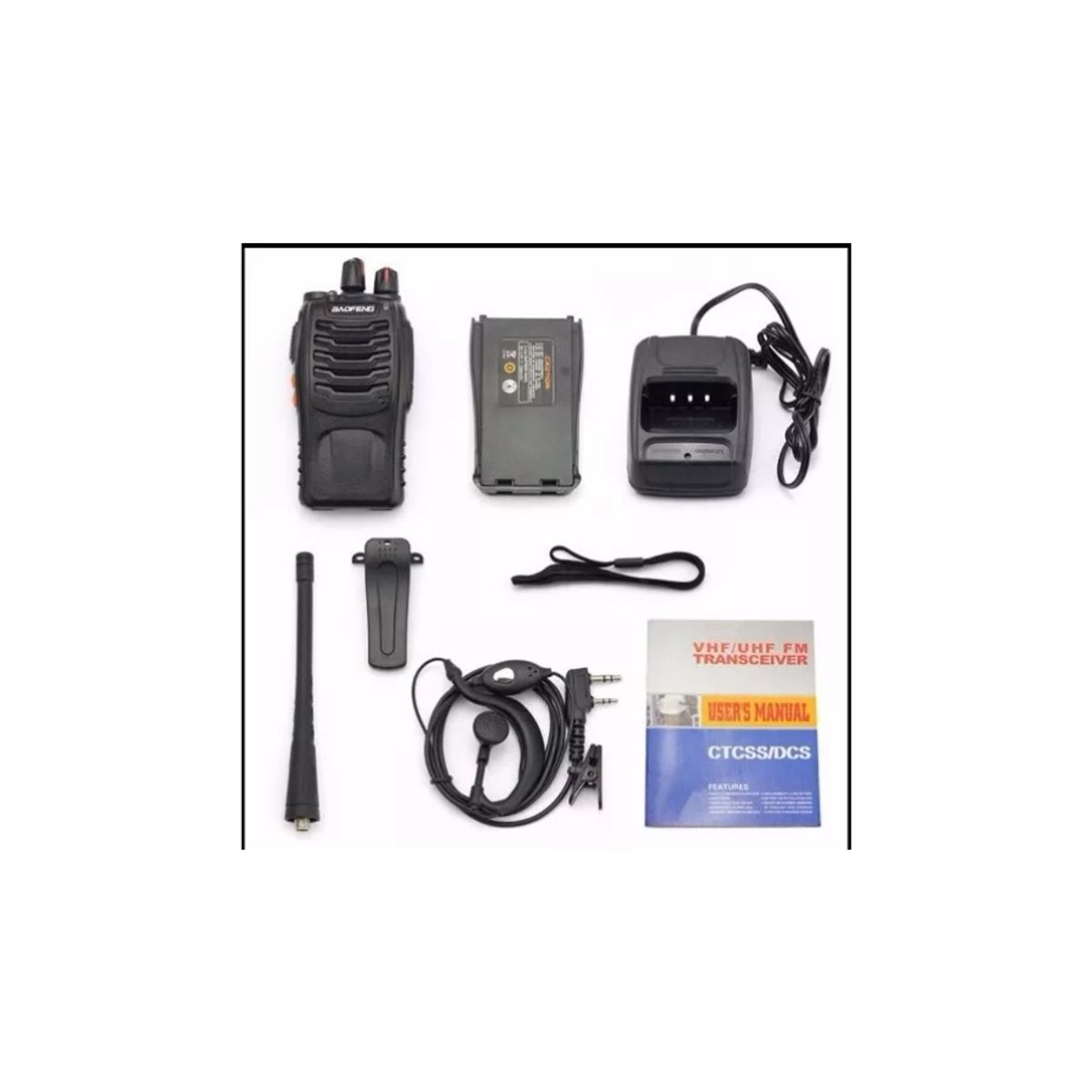 GENERICO - Radio Walkie Talkie Baofeng Bf-888s portatil trasmisor