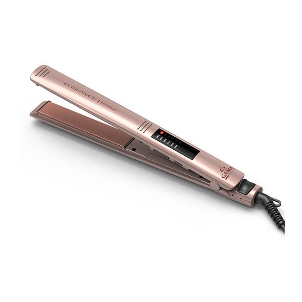 GAMA - PLANCHA ALISADOR CABELLO ELEGANCE LED KERATION GAMA DIG