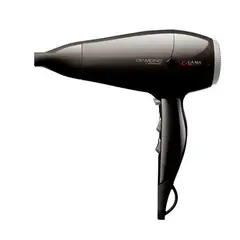 GAMA - SECADOR DE CABELLO DIAMOND CERAMIC STD 220 NEGRO