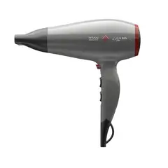 GAMA - Secador De Pelo Titan Keratin Gris