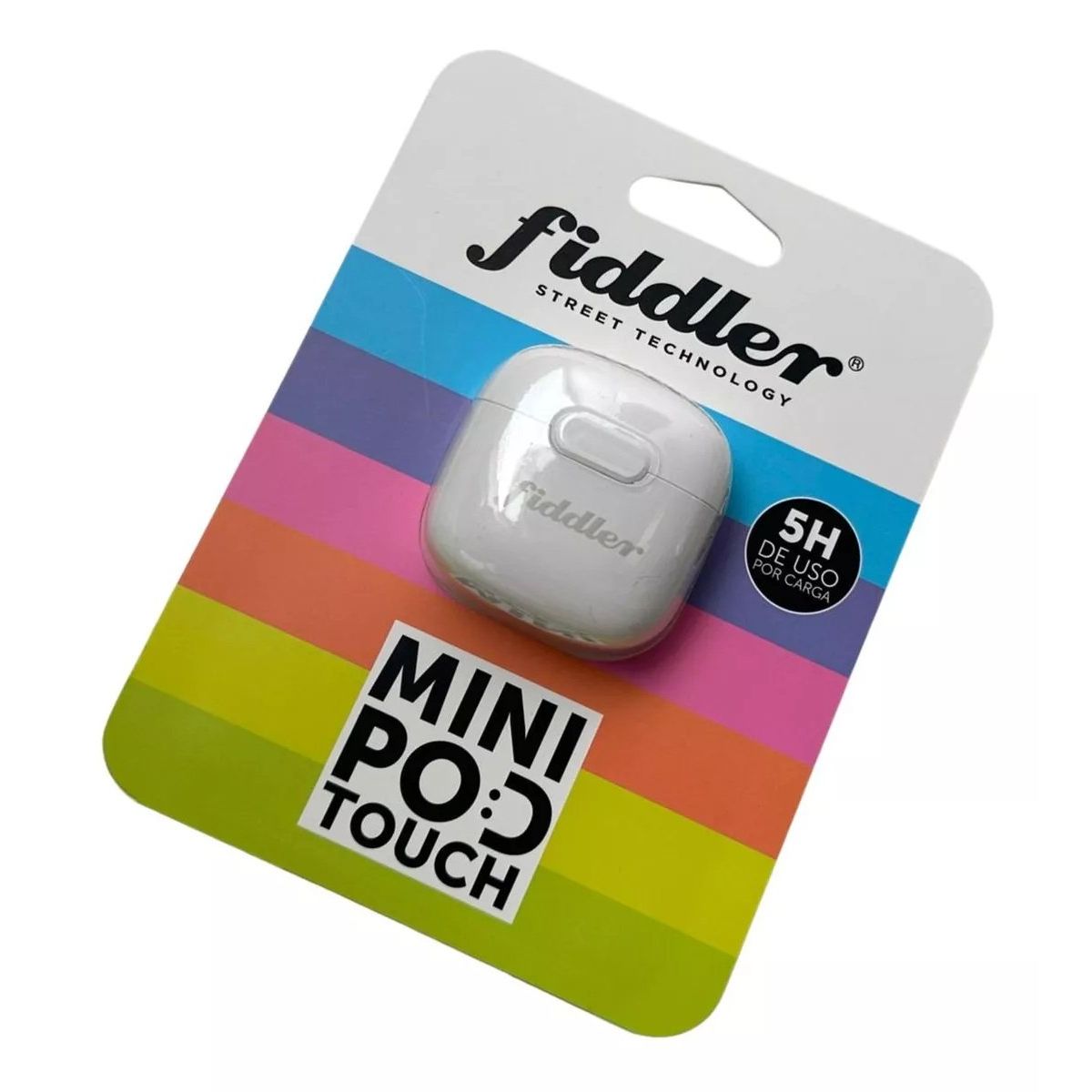 FIDDLER - Audifono Fiddler Colors Blanco Mini Pod Touch Inalambrico