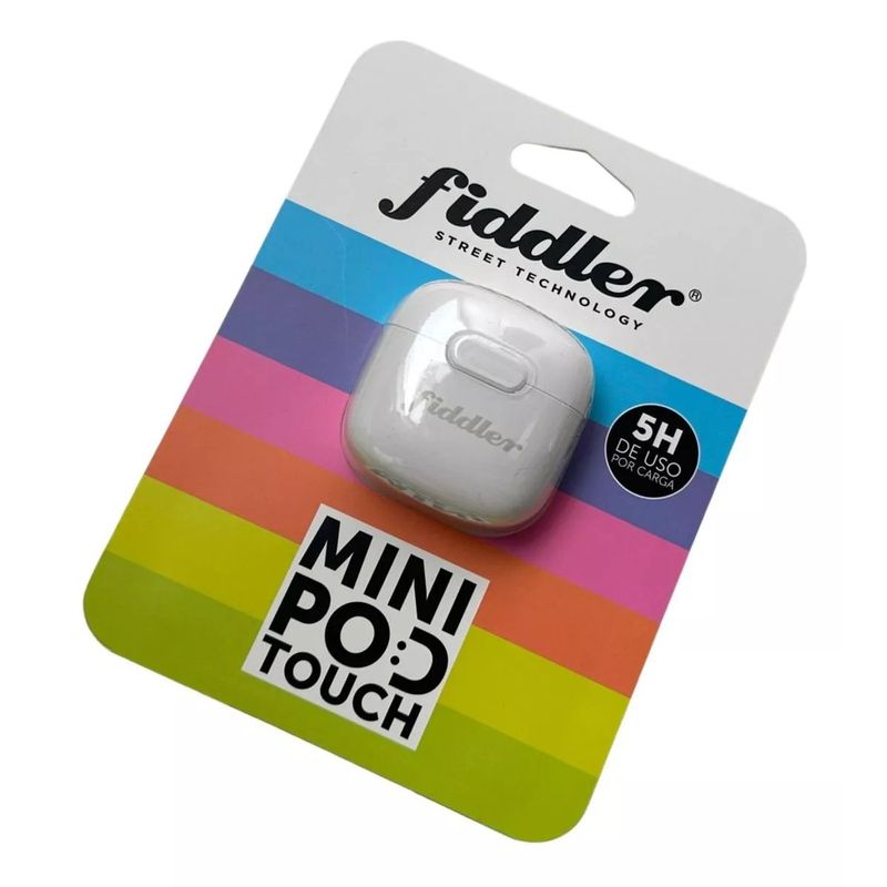 FIDDLER - Audifono Fiddler Colors Blanco Mini Pod Touch Inalambrico