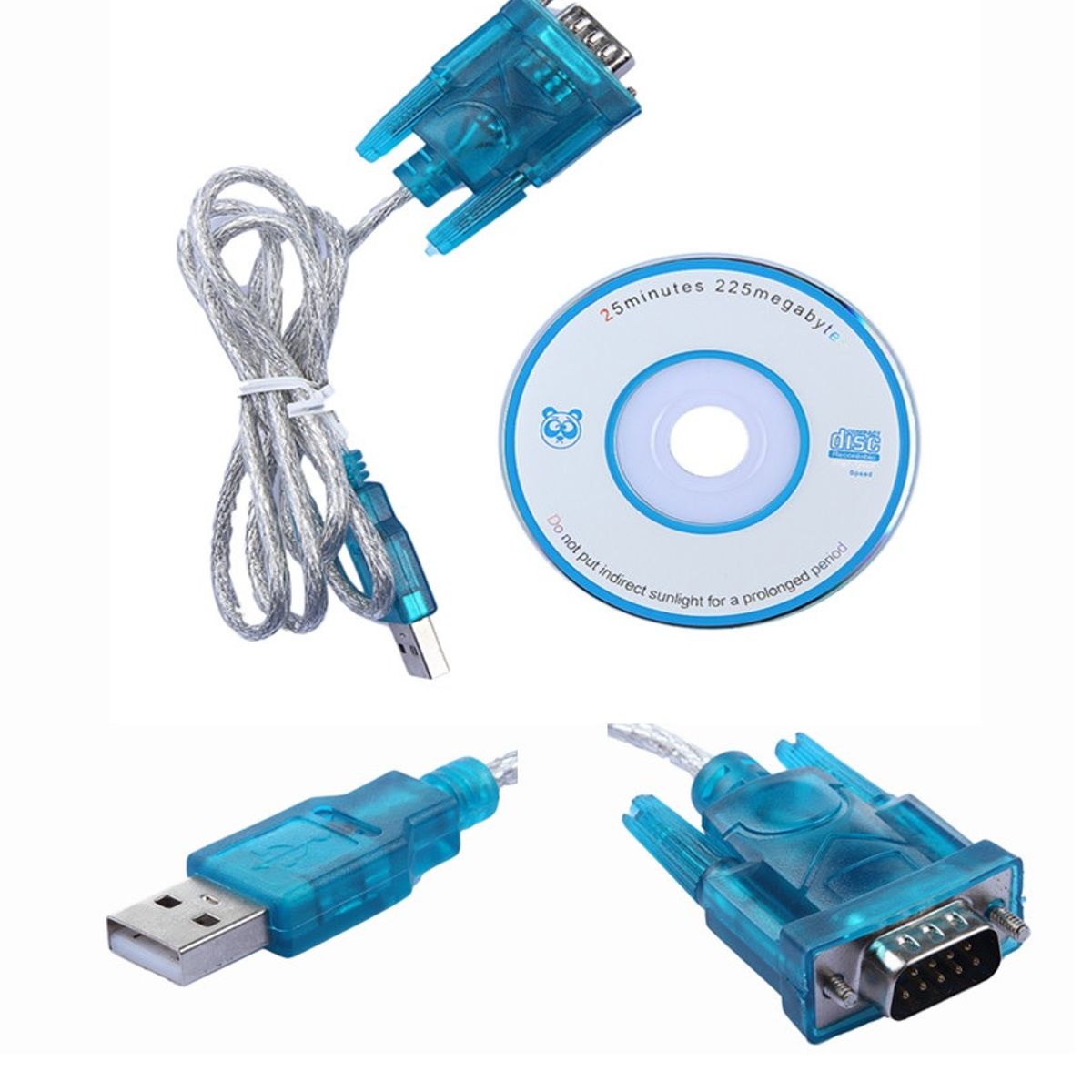 DM - ADAPTADOR USB A IMPRESORA RS232 80CM