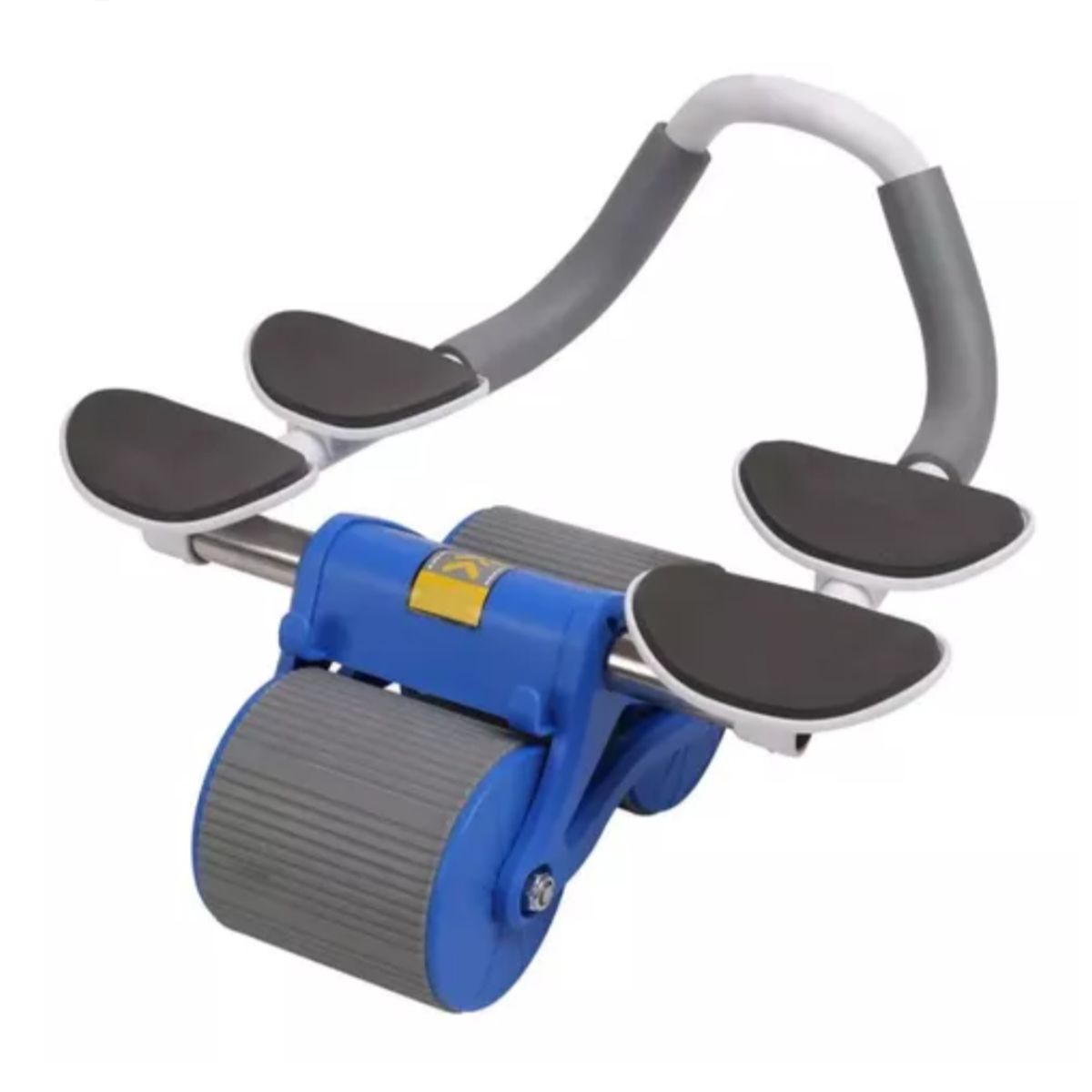 GENERICO - Rueda Abdominal  Doble Con Soporte De Codo Doble + Alfombra