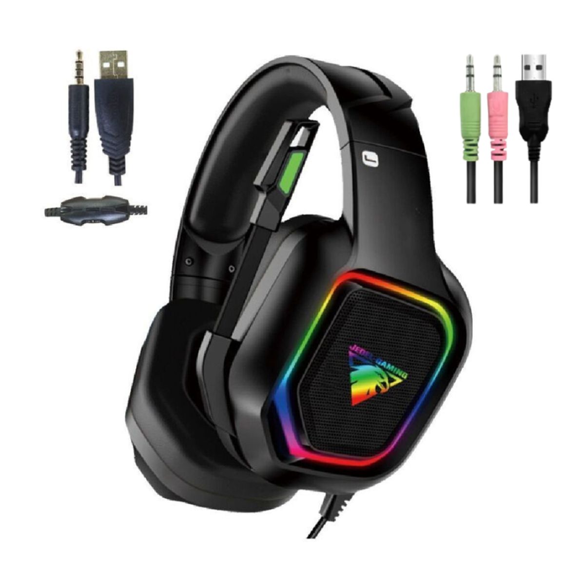 ALL GAMERS - Audifonos Gamer Jedel GH-227 RGB