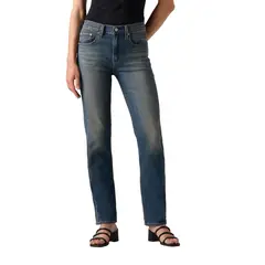 LEVIS - Jeans Mujer 724 High Rise Straight Azul